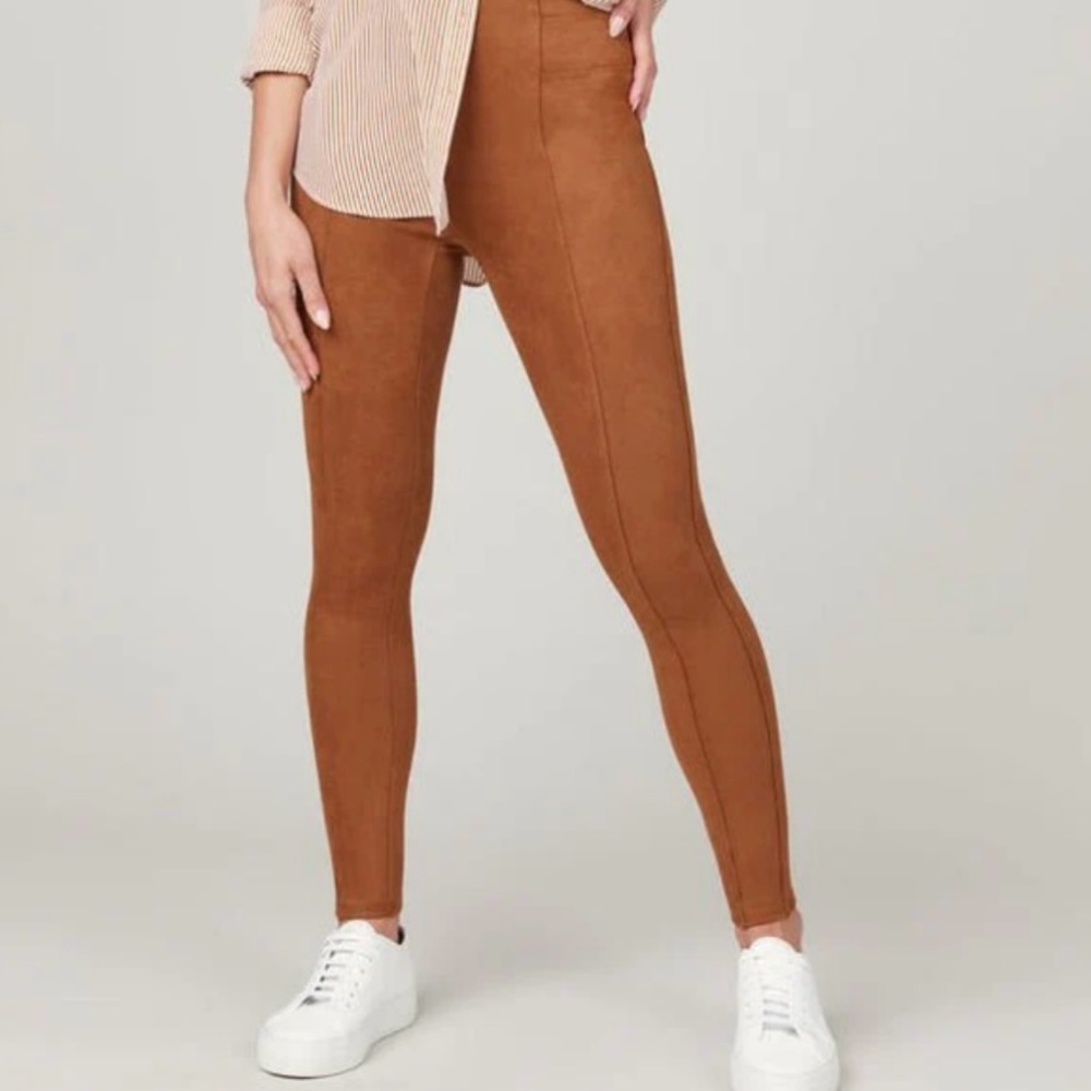 Spanx Faux Suede Leggings
